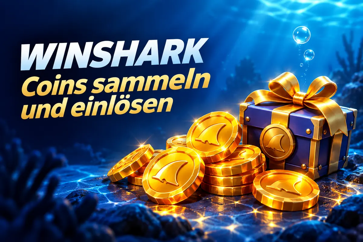 Winshark Casino Coins einlösen